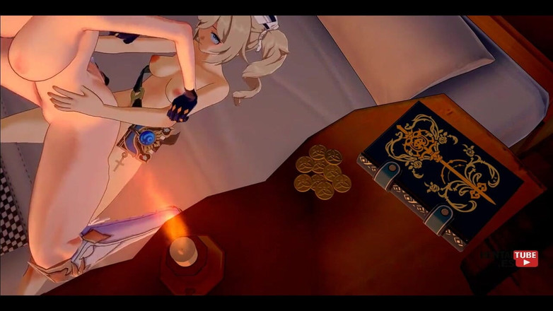 HentaiTubes: Genshin impact Hentai Futanari, Barbara e Jean sono protagoniste in...