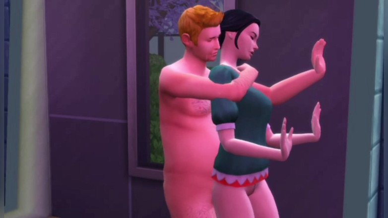 Porno Games: The girl obeyed and gave herself to be fucked in...