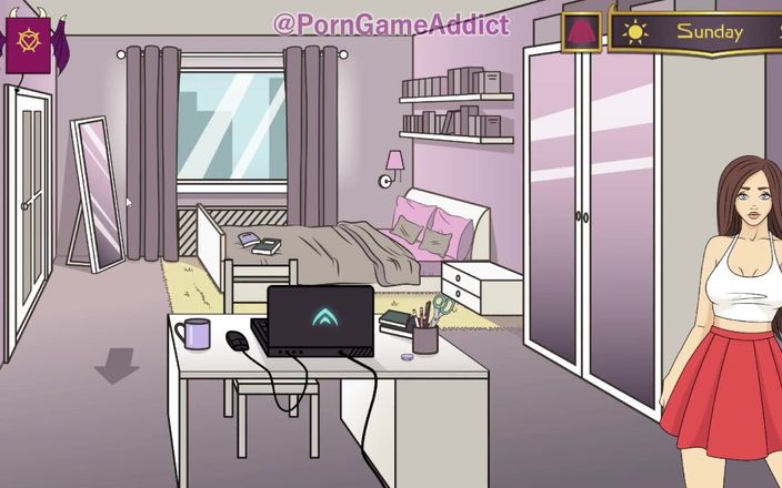 Porngame addict: High School of Succubus #16 | [pc Commentary] [hd]