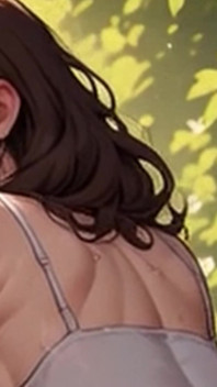 Waifu Garden Lady POV Full Vid - Panties Aside Penetration & Bench Close-up Fucking