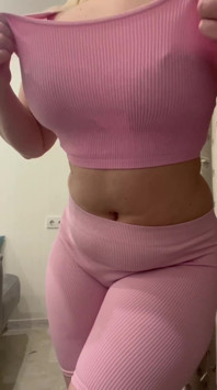 Some MILF Big Tits in Gym Outfit
