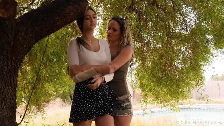 Girlfriends Films: Eliza Ibarra oiled &amp; fucked with strapon by older MILF - GirlfriendsFilms