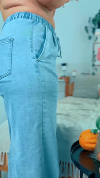 Hands Instead of a Bra, That's Sexy!