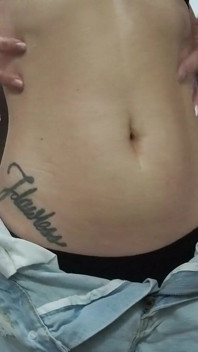 Oiled Belly Massage & Belly Button Play