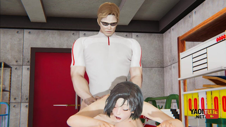 Yaoitube: Femboy yaoi - femboy Seth büyük bir adam tarafından sert sikiliyor