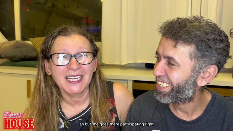 CuckoldHouse: Personal Trainer Fucks Married Woman, While an Old Woman Sucks...