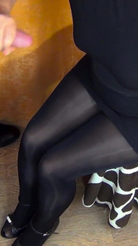 Tight black tights are made for lover's sperm. Milk me whore