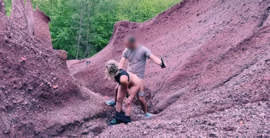 Sportynaked: Bergfick an einem erstaunlichen ort ... Haben Sie leute diesen ort...