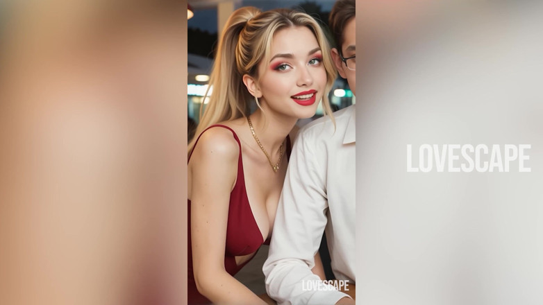 Lovescape: Cita inocente con rubia termina en correa y humillación