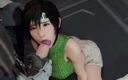 Velvixian 3D: Yuffie Kisaragi Pleases Loves Shinra Cock