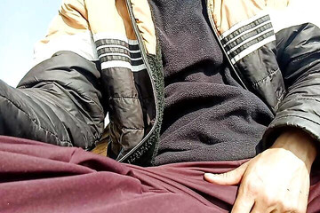 Gangbang straight: Gay jugando al aire libre