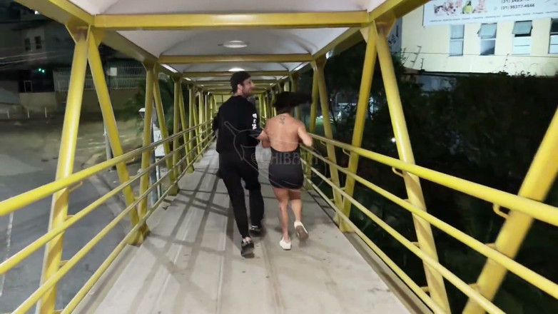 Chibata25: เย็ดสาวซนบนบริดจ์ด้วยควยยักษ์ 30 ซม. ของฉัน