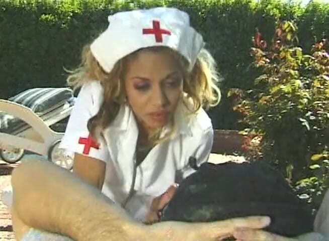 Black Jass: Nurse helping him recover