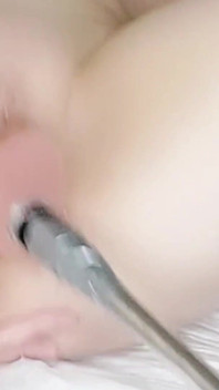 엉덩이 손가락, 오르가즘으로 물총