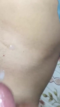 Stepbrother Took off Stepsister's Panties and Masturbated