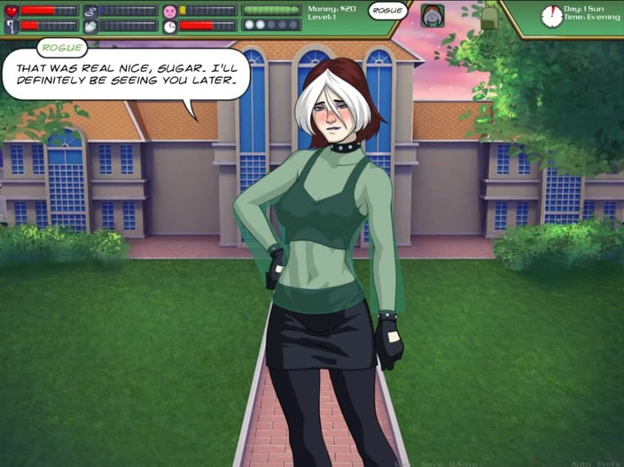 LoveSkySan69: Rogue like - parte 1 - sexy nena pícara por loveskysanx