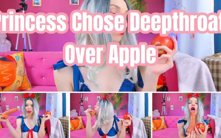 Kinky Passion: Princess Chose Deepthroat Over Apple