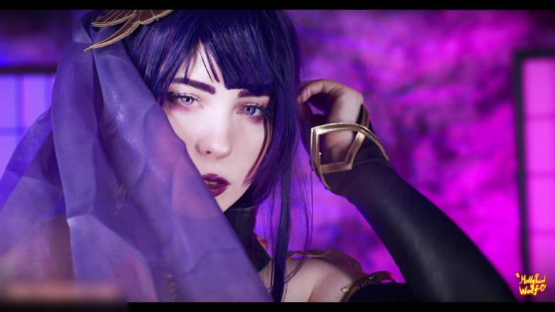 MollyRedWolf: Raiden Shougun Is Your Slave. 4K - Mollyredwolf