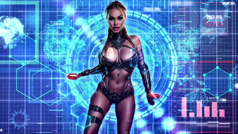 Goddess Misha Goldy: ストロークループで立ち往生:よだれを垂らすドローン