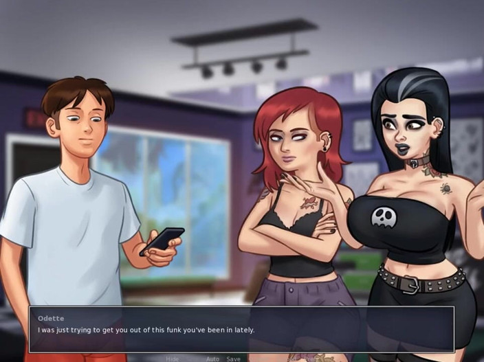 Miss Kitty 2K: Summertimesaga 문신 스튜디오 - 107부.