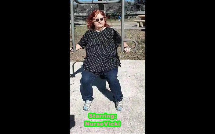 BBW nurse Vicki adventures with friends: ¡Estoy demasiado gordo para hacer ejercicio y luego me pongo...