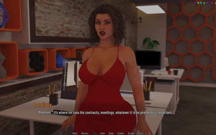 Porny Games: Días universitarios por Greebo - madrastra me da su regalo 13