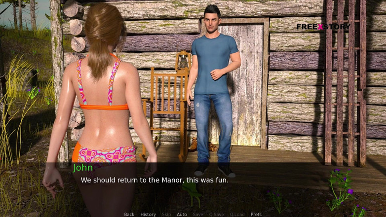 3D Cartoon Porn: Dusklight manor - adegan 15-1 - adegan ganti baju john melihat saat menikah...