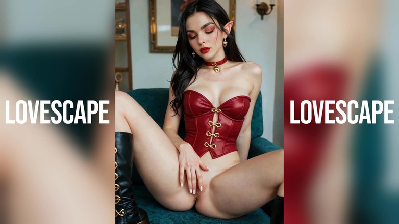 Lovescape: Paní Claus a Elfové stříkají na Vánoce