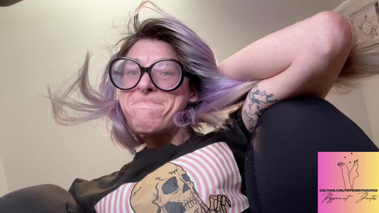 Peppermint Giantess: Giantess Breaks in Your Home Dominate N Takeover