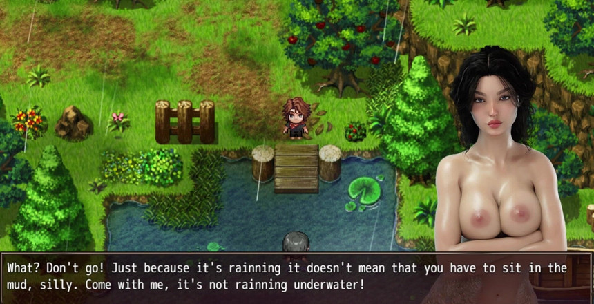 Porny Games: 农民的梦想 - 裸体丰满美人鱼（1）
