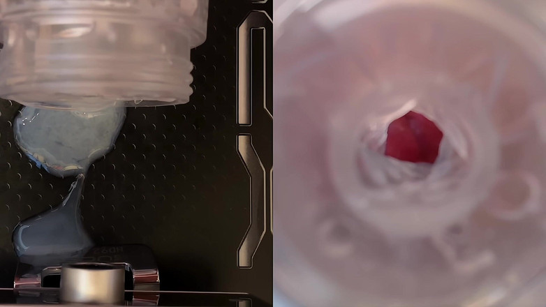 NakedFoxx: Dual cam fleshlight fuck dan orgasme intens: sampai crot di...