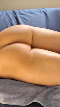 Hot Brunette Wife Gets Body Massage, Fingers and Cum in Tight Pussy