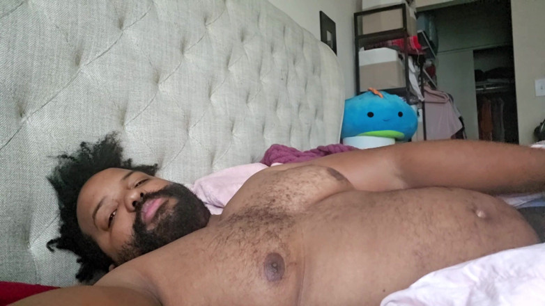 Eddie Venezuela: Thick Bearded Bull Strokes His Morning Wood