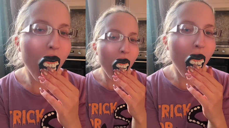 FinDom Goaldigger: Asmr dentes de vampiro