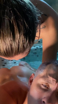 Sauna Bareback - Throat Fuck, Hole Stretching, Thick Cock and Creampie