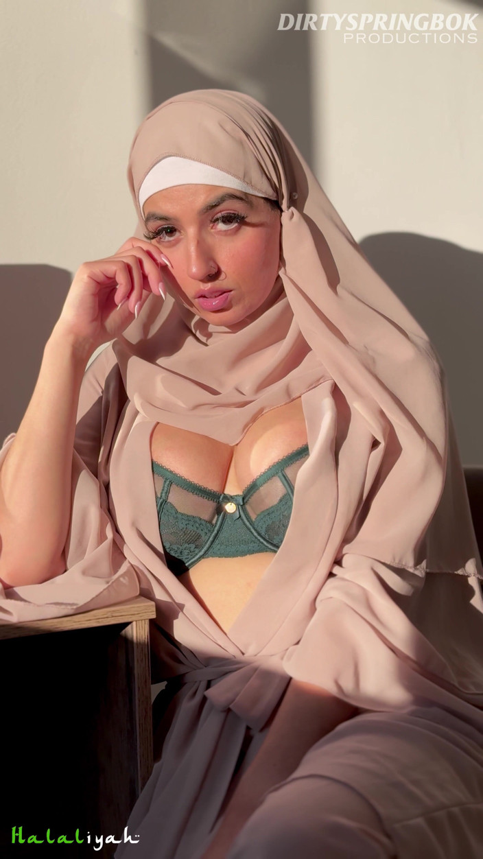 Aaliyah Yasin: Hidžábská Aliyah vám dá pokyny k lízání mrdky
