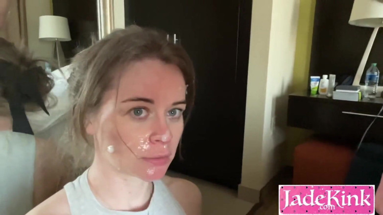 Jade Kink: Womens Libber Leashed and Anal Creampie