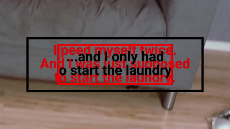 Georg: Ich sollte nur die wäsche laufen lassen