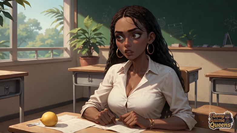 Ebony Anime Queens: Sizzling Dark-hued Goddess Adorns Jungle - Frolicsome XXX!