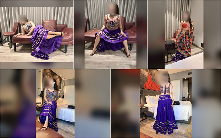 jaslincoupleH: garba ke bahaane hotal ke kamre men aamantrit kiya gaya 2...