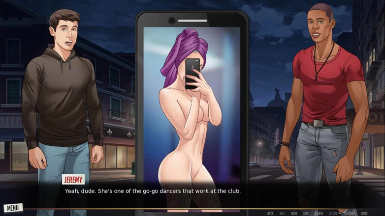 Dirty GamesXxX: Notre string rouge : déjeuner avec une fille sexy - épisode 4