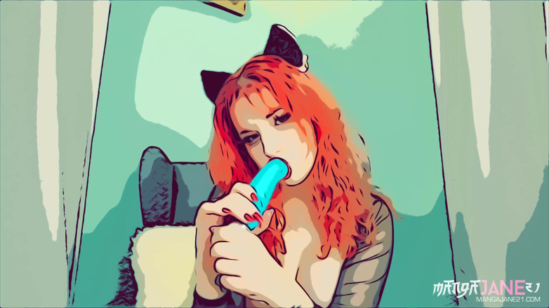 Manga Jane: Інструкції з дрочки в стилі хентай