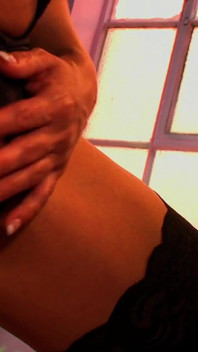 Slut shows her tight pussy and let her friend finger her