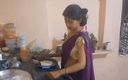Sexy Girlfriend Girl: Kitchen a Man Fucked a Desi Housewife Infront of Her...