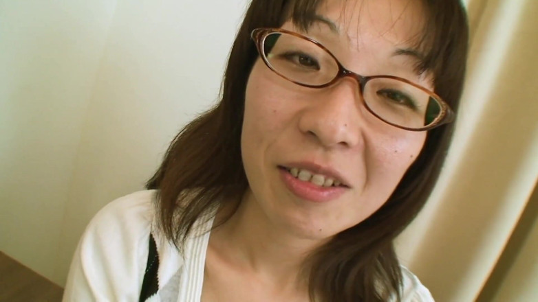 Japan Lust: Japanese nerdy housewife, Nobuko hungry for a hard cock