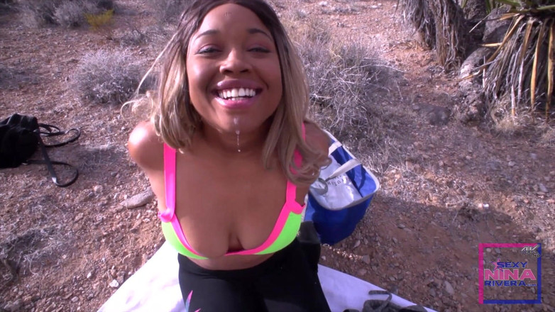 Super Hot Films: HD- Nina Rivera Fucked Phat Black Ass in the Desert...