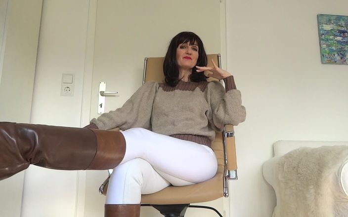 Lady Victoria Valente: POV: Cum on my knit sweater