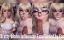 LexxiBakk: Une influenceuse bimbo se fait facefucker par un fan