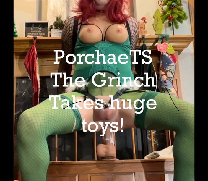 PorchaeTS: Porchaets the Grinch Noel çoraplarını büyük oyuncaklarla dolduruyor