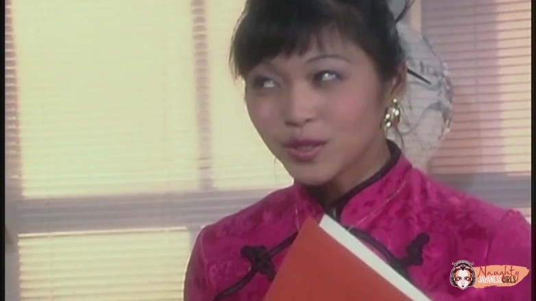 Naughty Japanese Girls: Perfect Japanese Masseuse After Blowjob Gets Hardcore Anal in Reverse...